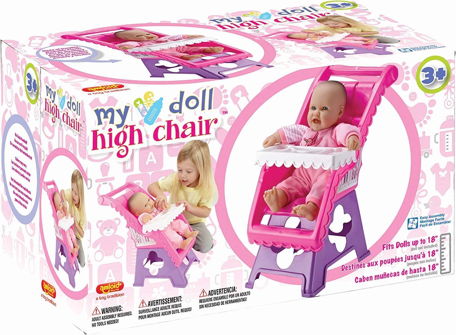 doll high chair
