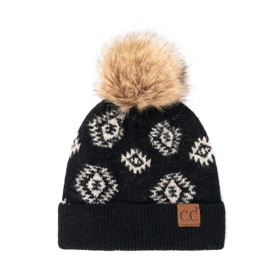 CC Beanie South Western Solid Western Aztec
