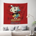 thumbnail image 3 of The Cuphead Show Tapestry Wall Hanging Wall Art Decor Wall Tapestry for Living Room Bedroom Dorm 40x60 Inch, 3 of 7