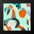 thumbnail image 2 of Wang, Melissa 12x12 Black Modern Framed Museum Art Print Titled - Crispy I, 2 of 5