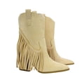 thumbnail image 3 of XY London Bottes de Cowboy à Franges pour Femmes, 3 of 4