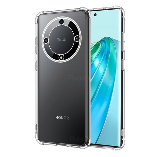 Funda Transparente Anticaída Airbags Para Honor X9a 5G Cámara Proteger Shockpoof Teléfono Coque Honar Honer X40 X50i 90 Lite Magic 5 Pro X8A X5 X7A Honorx9a RMO-NX1 6.67 "