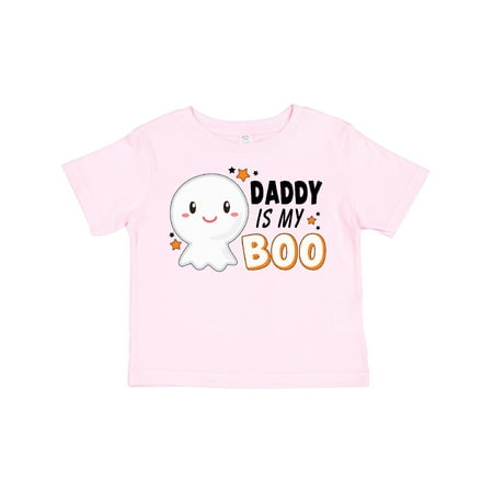 

Inktastic Daddy is My Boo with Cute Ghost Gift Toddler Boy or Toddler Girl T-Shirt