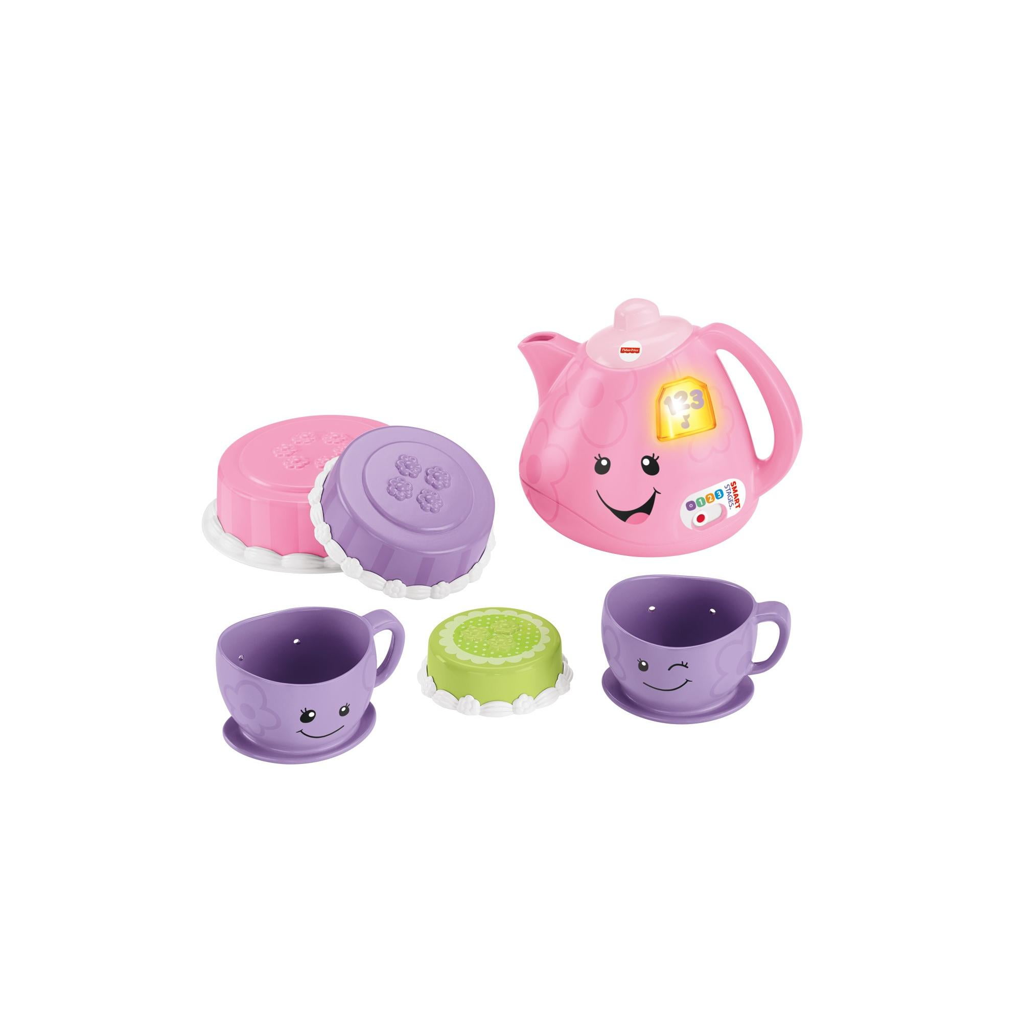Fisher Price Laugh Learn Smart Stages Tea Set Walmart