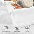 thumbnail image 5 of Yayeee 100% Cotton Hand Towels for Bathroom 16" x 28" Soft Absorbent Kitchen Towel, Autumn Day Pattern, 5 of 7