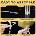 thumbnail image 4 of HPLYEL 10 Sets Balloon Stand Kit, Balloon Sticks Holder with Base Birthday Wedding Graduation Party Decortaions Table Centerpieces Balloon Arch kit, 4 of 7