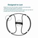 thumbnail image 2 of Trash Can Lock for Animals/Raccoons, Bungee Cord Heavy Duty Large Outdoor Garbage Lid Lock ((Does NOT Include Trash Can)3.3m, 2 of 5