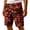 Red-R9, variant on Homeyce Men's Stretch Cargo Shorts Elastic Waistband Button Down Shorts Casual Lightweight Summer Hiking Outdoor Big and Tall Camouflage Cargo Shorts with Multi Pockets Quick Dry Outfit,Green 2XL