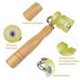 thumbnail image 4 of Rubber Seam Roller, Wallpaper Roller for Auto Car Audio Sound Deadening Application, Sound Heat Insulation Mat,1 * Rubber Seam Roller,Wood Color, 4 of 6