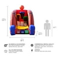 thumbnail image 2 of JumpOrange Inflatable Basketball Game Bounce House, 2 of 5