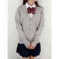 thumbnail image 3 of jinghuiyue Women Sweater Cardigans V Neck Knitted Uniform Button up Long Sleeve JK Top Clothing with Pockets S, 3 of 7