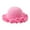 Pink, variant on Splozh Newborn Baby Hats Girls Crochet Bucket Hat Trendy Knit Floppy Cap Cute Handmade Outdoor Travel Fishing Hat Black,One Size