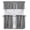 Black & White, variant on Native Fab Gingham Check 3 Pieces Window Curtain Tiers 26"x36" and Valance 54"x18" Set - Rod Pocket - Semi Sheer - Farmhouse Curtain for Kitchen, Cafe, Bathroom, Living Room - Blue and White