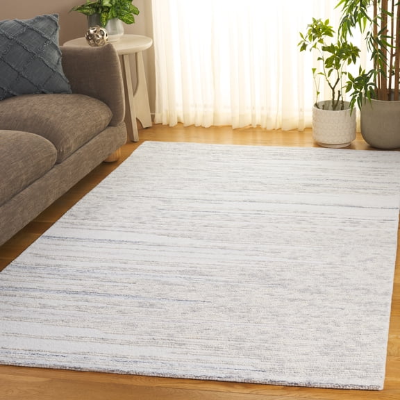 SAFAVIEH Abstract Amery Striped Area Rug, Gray/Ivory, 5' x 8'