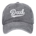 thumbnail image 3 of Womens Cap Fashion Grey Baseball Caps Dad Hat for Women, 3 of 3