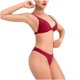 thumbnail image 1 of Bikini de moda para mujer con almohadilla en el pecho sin soporte de acero Correa sexy Traje de baño dividido Playa Conjunto de dos piezas Fridja  nalpqowj54239, 1 of 5