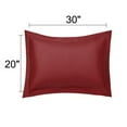 thumbnail image 2 of Unique Bargains 2pk Queen Pillow Shams 1800 Microfiber Pillow Cases 20" x 30", 2 of 2