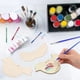 thumbnail image 3 of Paquete de 6 Kits Manualidades de Carillón de Viento de Pájaros en 3D para Niños, Juego Manualidades de Animales Madera para Pintar y Construir, Regalos Cumpleaños para Niñas/Niños, 3 of 9