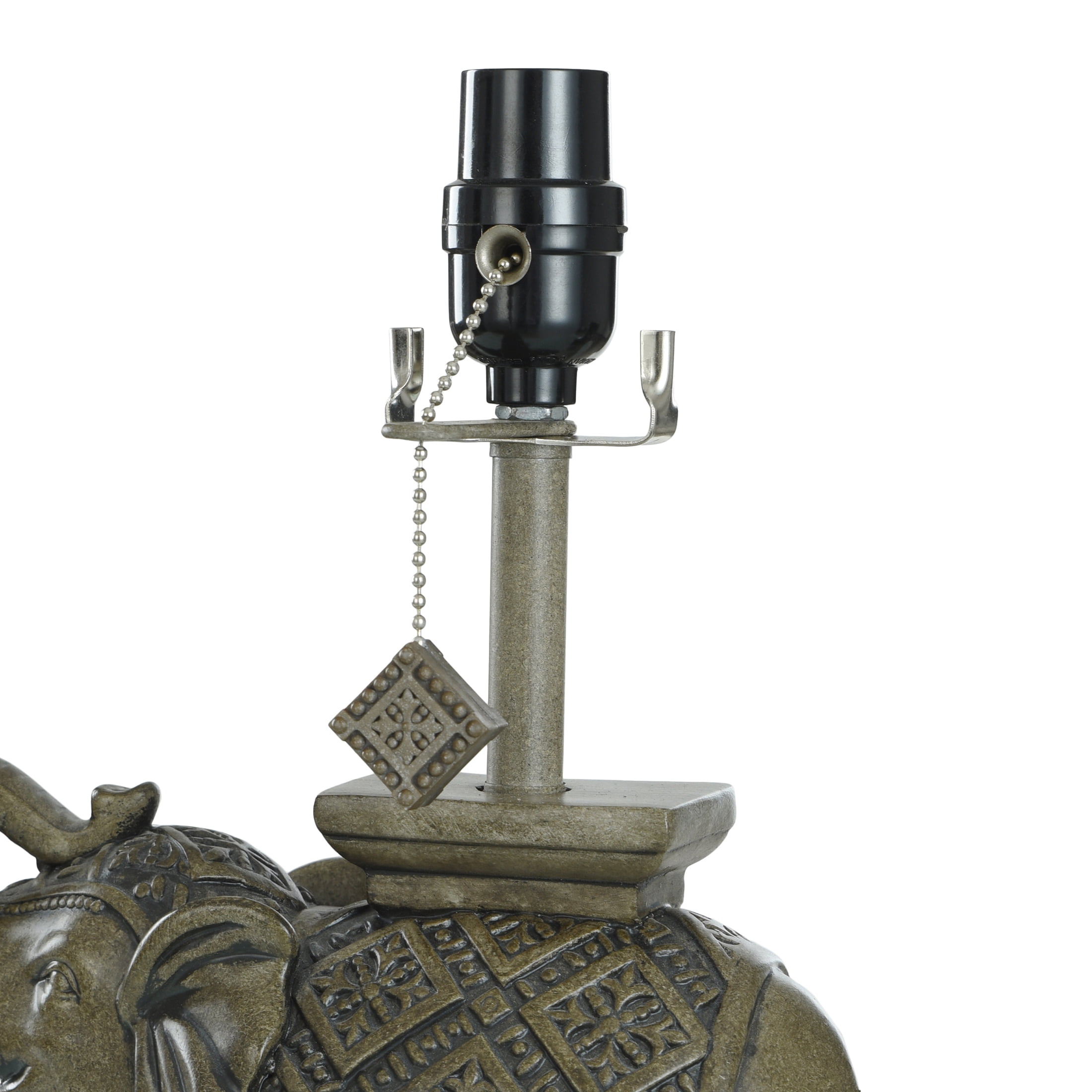 Better Homes & Gardens Elephant Table Lamp, Gray