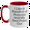 White/Red, variant on Funny Seal Point Cat Lover Gifts: I Like A Handful Of Humans And My Seal Point Cat Two Tone Coffee Mug for Seal Point Cat Enthusiasts, Birthday Unique Gifts for Her, Gifts from the Heart