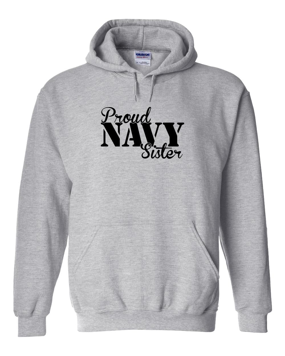navy sister hoodie