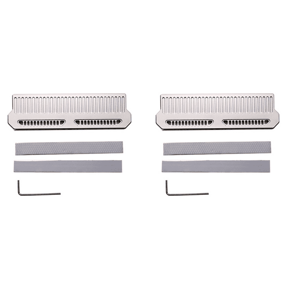 2X DDR4 DDR5 RAM Memory Cooling Vest Aluminum Radiator with 9W Silicone Grease Heat Conductor,Silver