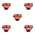 thumbnail image 1 of kurtrusly Physiological Pants For Dogs Experience And With These Tailored Pants Reusable Bow Tie - Big Red L 5Set, 1 of 6