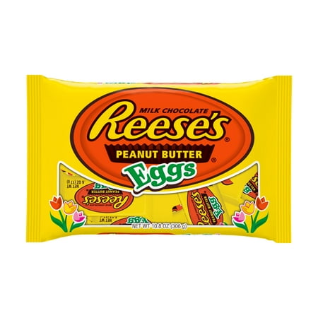 Reese's, Easter Milk Chocolate Peanut Butter Eggs Candy, 10.8