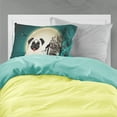 thumbnail image 2 of Halloween Scary Pug Cream Fabric Standard Pillowcase, 2 of 2
