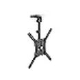 thumbnail image 3 of Mount Plus CM344 Flip Down TV and Monitor Roof Ceiling Swivel Mount | Fits Flat TV 23 to 55 Inches | VESA Compatible 200x200, 400x400 | Height Adjustable | Pitched Roof, 3 of 4