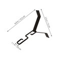 thumbnail image 2 of OFFIGAM 1Set Outdoor Rain Chain Gutter Clip Iron Hook Decorative Garden Accessory, 2 of 8