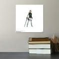 thumbnail image 4 of Gallery Pops Marvel Black Widow - Yelena Crimson Widow Long Bo Staff Wall Art, Unframed Version, 12" x 12", 4 of 5