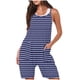 thumbnail image 4 of Trajes de Mujer Casual Impreso sin Mangas Bolsillos Traje Corto, Estilo de Verano Y Calle Sling de Hombro para las Mujeres, 4 of 5