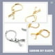 thumbnail image 4 of BRIGHTFUFU 40pcs Ganchos de arete de acero inoxidable Broches de colgante Buckles Accessy Joyas Making Supply, 4 of 7