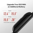 thumbnail image 5 of Segway Ninebot E22 Electric Kick Scooter, Lightweight and Foldable, Upgraded Motor Power, Dark Grey, 5 of 5