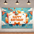 thumbnail image 4 of Yatrandify Colorful Decor Happy Birthday Banner Decorative Design Party Balloon for Birthday Party Indoor Celebration Kids Event, 4 of 6