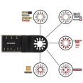 thumbnail image 3 of NUAHRHY 10pcs Multi-Cutter Saw Blades Set Oscillating Multitool for Multi Tool Kit, 3 of 11
