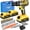 Machine+battery * 2+plastic box, variant on DGB Cordless Drill Driver, Rechargeable Lithium-Ion Power Tool for Home Improvement, Furniture Assembly and Everyday DIY Projects