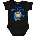 thumbnail image 3 of Inktastic I'm the Little Brother with Cute Monkey Boys Baby Bodysuit, 3 of 5