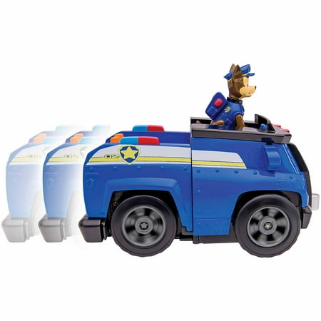 Nickelodeon Paw Patrol - Chase's Deluxe Cruiser, Figure with Vehicle with Sounds