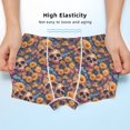 thumbnail image 3 of Yiaed Skull daisy colorful Print Boys' Boxer Briefs Cotton Casual Stretch Comfort Boys Boxers - Kids Boxer Briefs Underwear for Boys (6-18)-Medium, 3 of 5