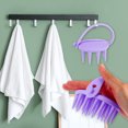 thumbnail image 7 of 2 Pcs Massage Comb Shampoo Brush Scalp Care Products for Hair Growth and Anti-Dandruff Blue Purple Resin, 7 of 7