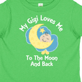 thumbnail image 4 of Inktastic Gigi Loves Me to the Moon and Back Boys or Girls Toddler T-Shirt, 4 of 5