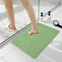 ASXITE Bath Mats for Bathroom Floor,Bathroom Rugs Sets,Rugs Ultra Absorbent Non-Slip Memory Foam Machine Washable Soft Velvet Bath Mats Easier To Dry For Bathroom Floor