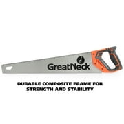 GreatNeck Aggressive Tooth Handsaw with Composite Handle, 11 TPI, 20 inch