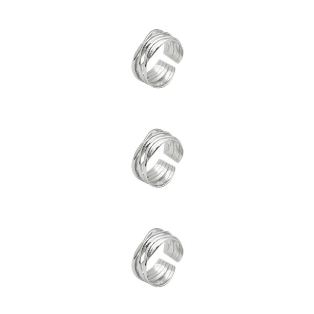 Anillos ajustables Qarigey Cobre Oro blanco