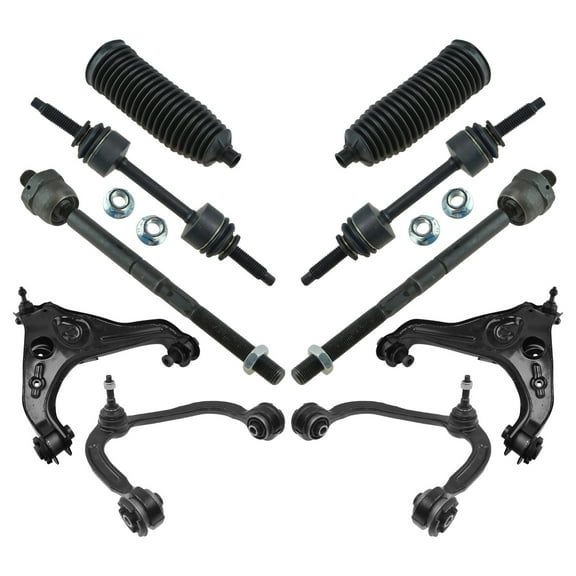 TRQ Front Steering & Suspension Kit Fits 09-10 Expedition 09-13 F-150 Navigator PSA27560