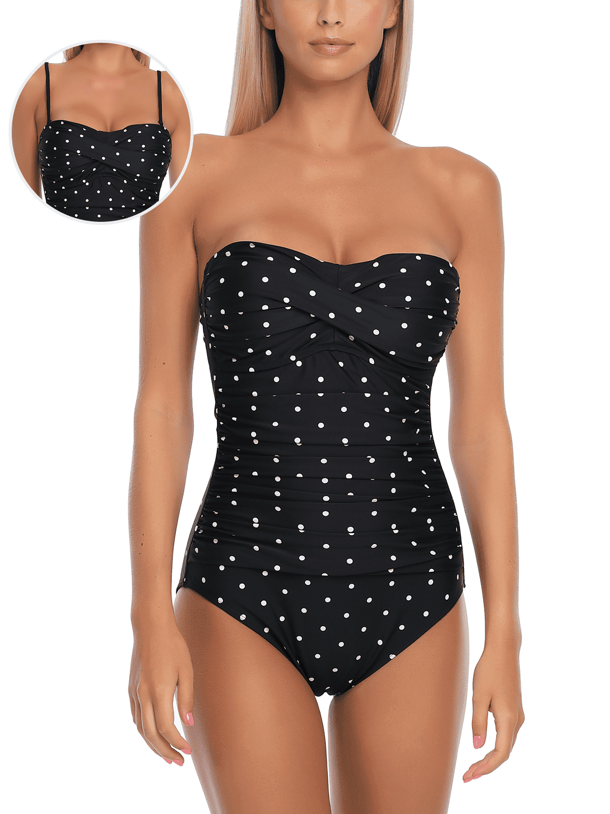 Black Polka Dot