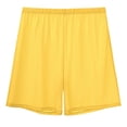 thumbnail image 2 of TANBOM Men's Nylon Mesh Five Pants Casual Comfortable Breathable Yellow M, 2 of 6