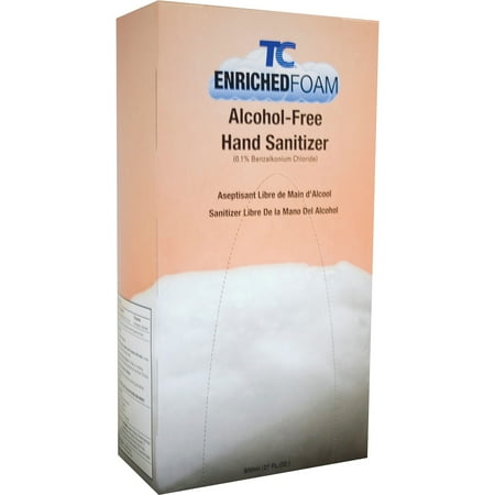 Rubbermaid Foam Alcohol-Free Hand Sanitizer Refill, 4 Count